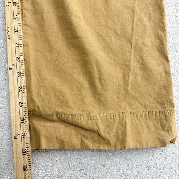 Maeve Colette Wide Leg Cropped Pants Camel Twill 31 Tall Anthropologie $128 - Picture 9 of 12